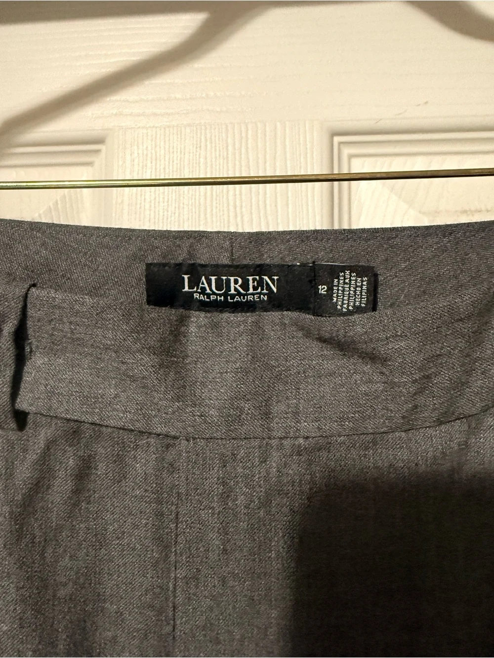 Lauren Ralph Lauren women’s Gray trousers